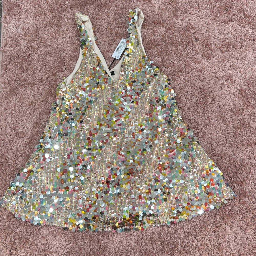Sequin Mini Dress